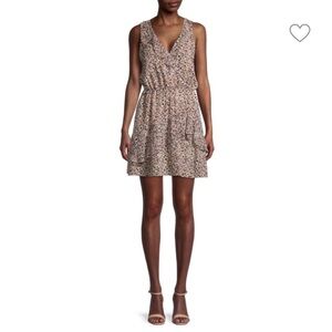 Parker Ruffle Cheetah Dress